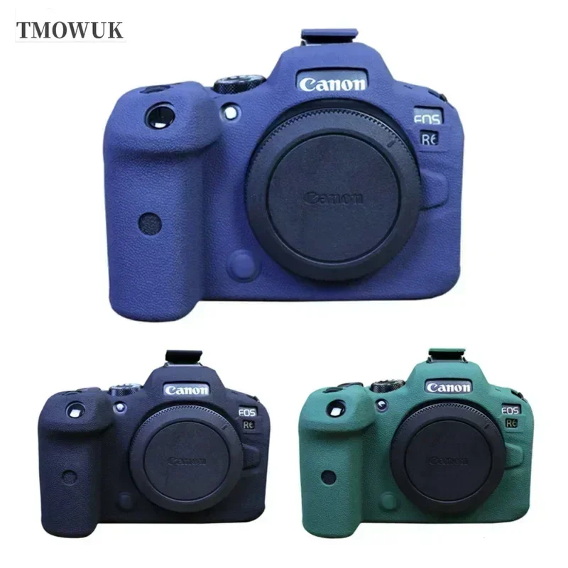 High-Quality Silicone Protective Case for Canon EOS R6 R6II Mark II 2 - Dustproof