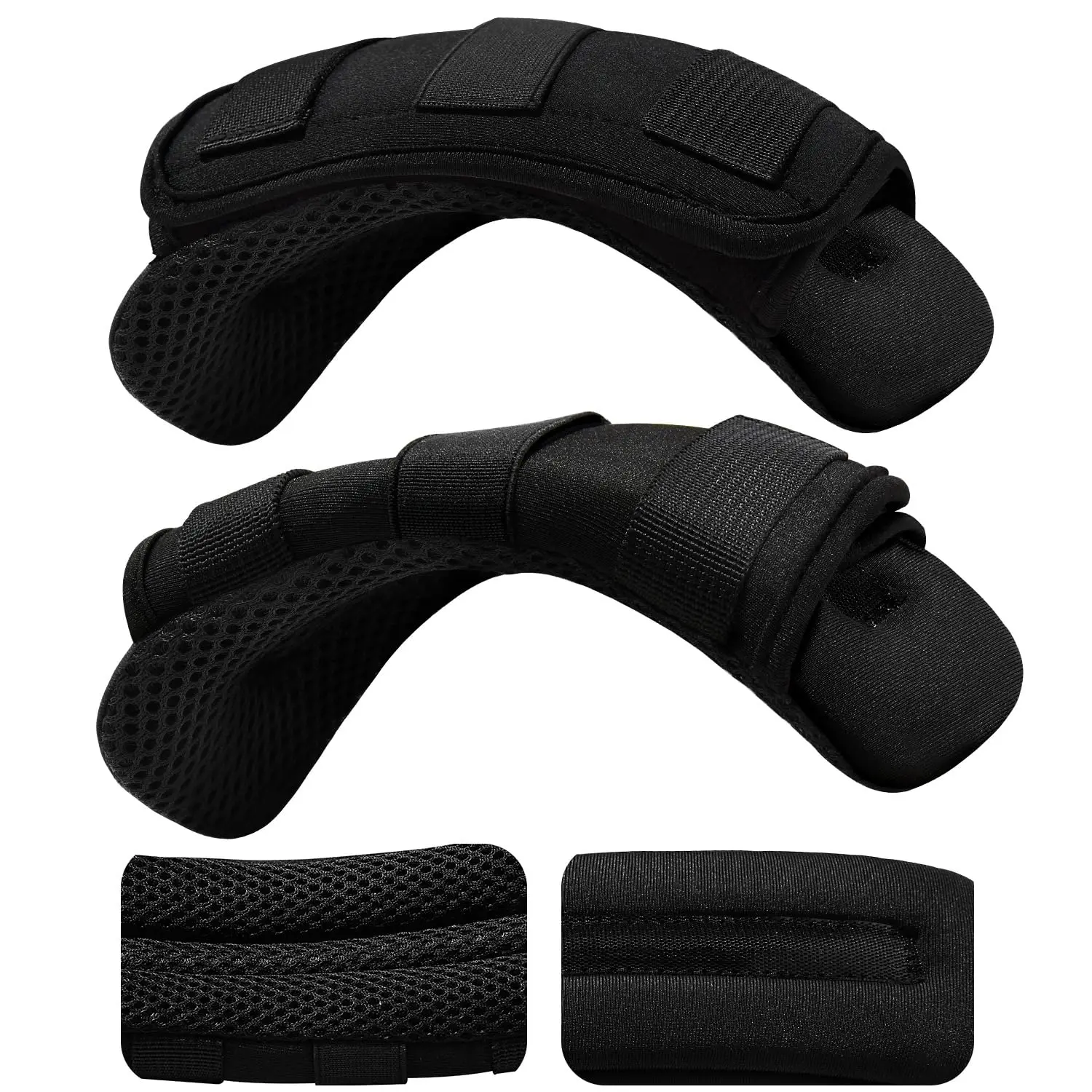 

2-Pack Universal Wide Shoulder Pad with Ultra thick Cushion for Bag Luggage Backpack Bag Crossbody
