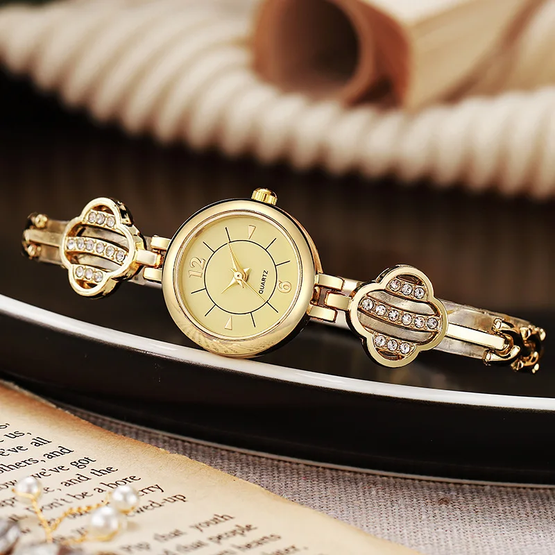 Simple Elegant Small Women's Watches Luxury Brand Gold Wrist Watches for Women Ladies Quartz Watches for Girls montre femme