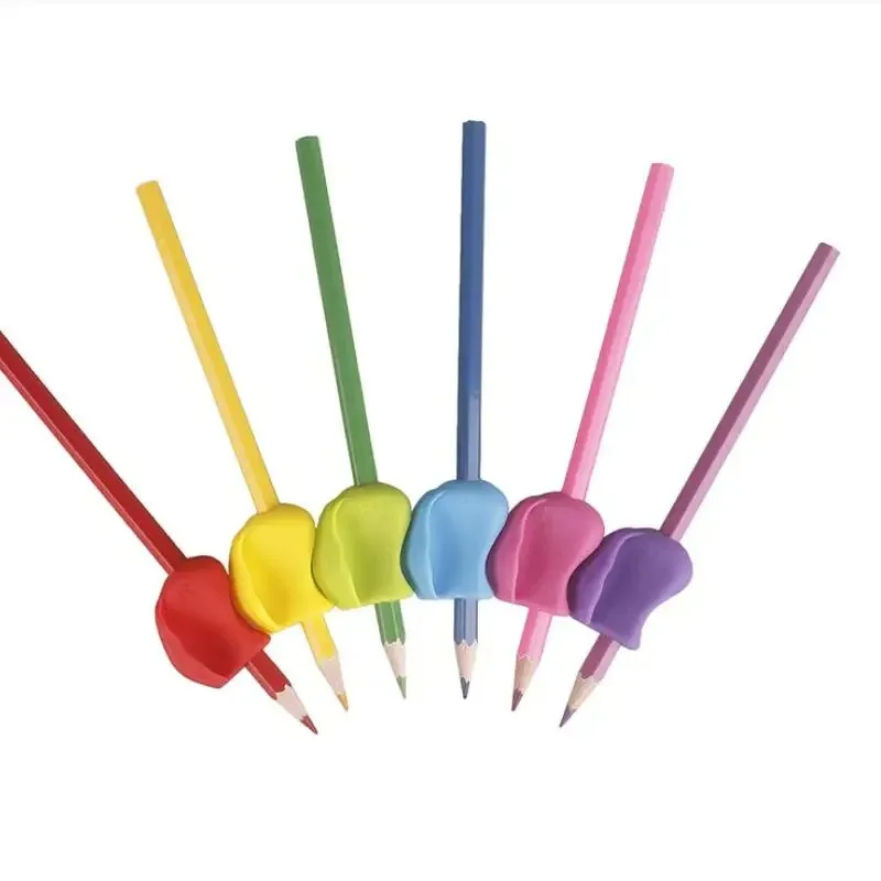 10pcs Ergonomic Pen Holders for Writing Posture Correction Training Tool,Suitable for Handed Adults Kids with Pencil Pe