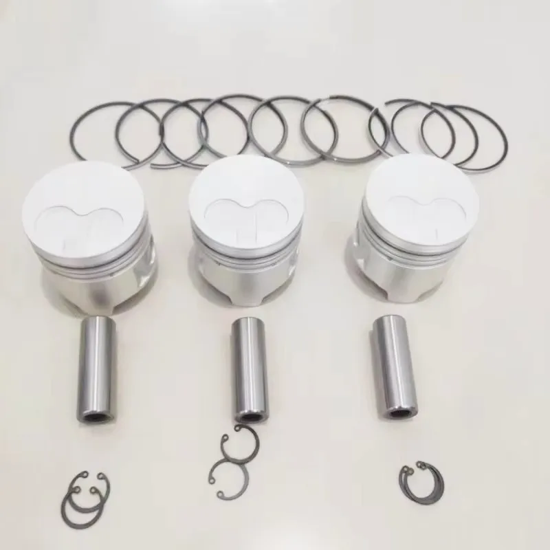 KIPOR KM376 Piston Piston Ring Assembly for KIPOR KDE16EA3 KDE19EA3 KDE16STA3 KDE19STA3 - Engine Piston Assembly And Rings