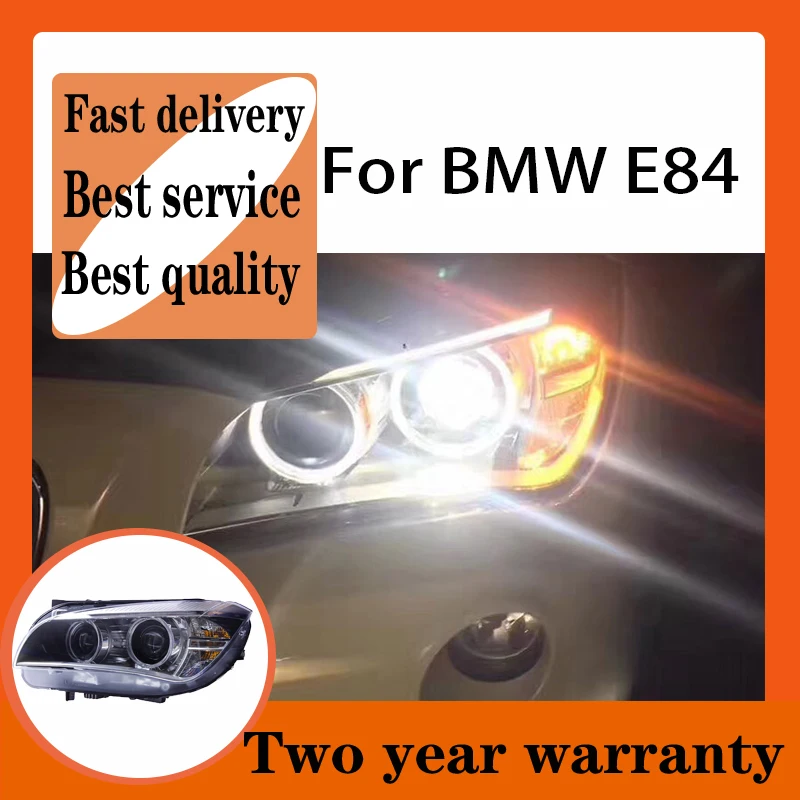 

For BMW X1 2011-2015 E84 LED Headlight DRL Fog Lamp Turn Signal Low Beam High Beam Angel Eye Projector Lens Accessories