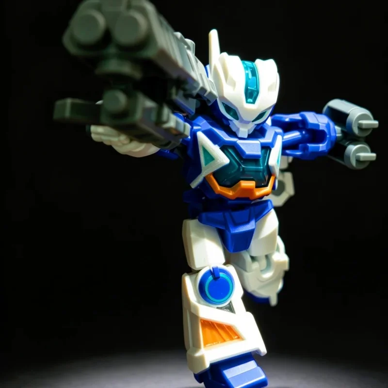 Blokees Transformable Mecha Robot Building Blocks Astral Rally Star Edition Collectible Action Figure For Hobby Collectors