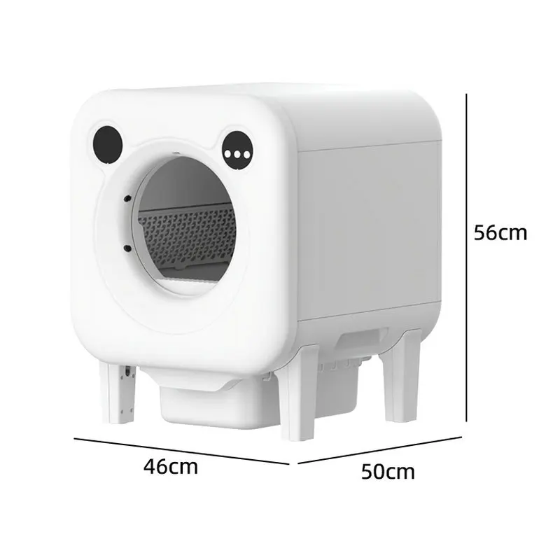 

Smart cat toilet automatic cat litter box, fully enclosed fresh air deodorant sterilization