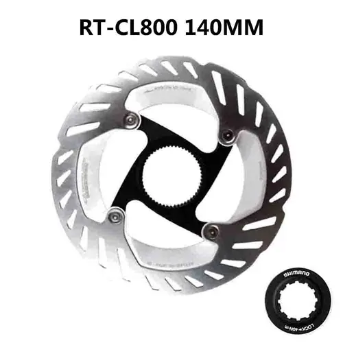 Imagen 2 del producto Shimano RT CL800 tecnología de hielo disco de freno bloqueo central disco Rotor carretera bicicletas de montaña disco CL800 140mm 160mm