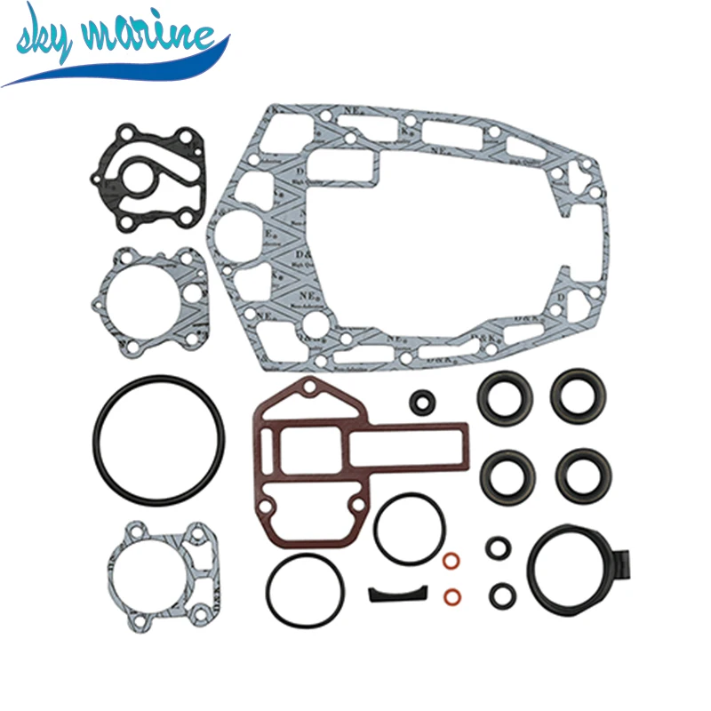 688-W0001-22 Lower Unit Gasket For Yamaha Outboard Engine 1999-2010 75-90HP 4 stroke (R157) 688-w0001-20 688-W0001-22-00