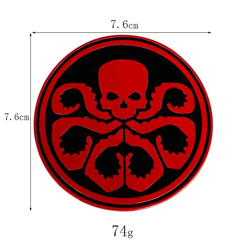 Klamra paska Hydra Skull w stylu zachodnim