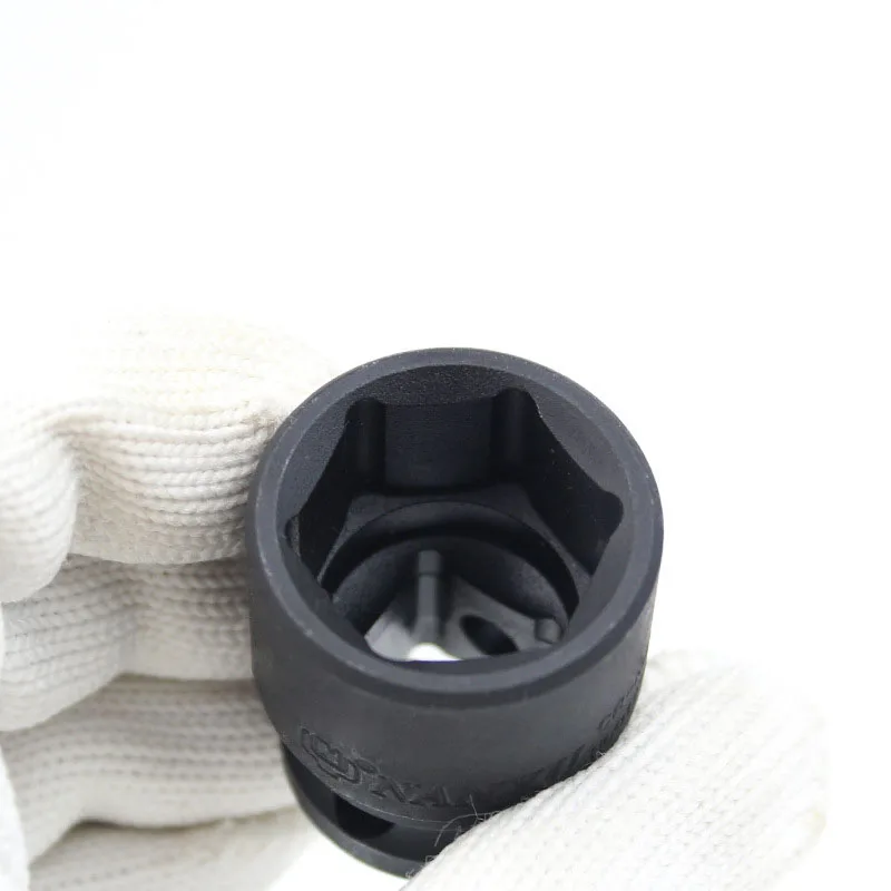 Imagem -03 - Espessamento Hex Chave de Impacto Curto Soquete Driver Cr-v Alloy Point Soquete Cabeça Ferramentas Pneumáticas Industriais Alta Qualidade