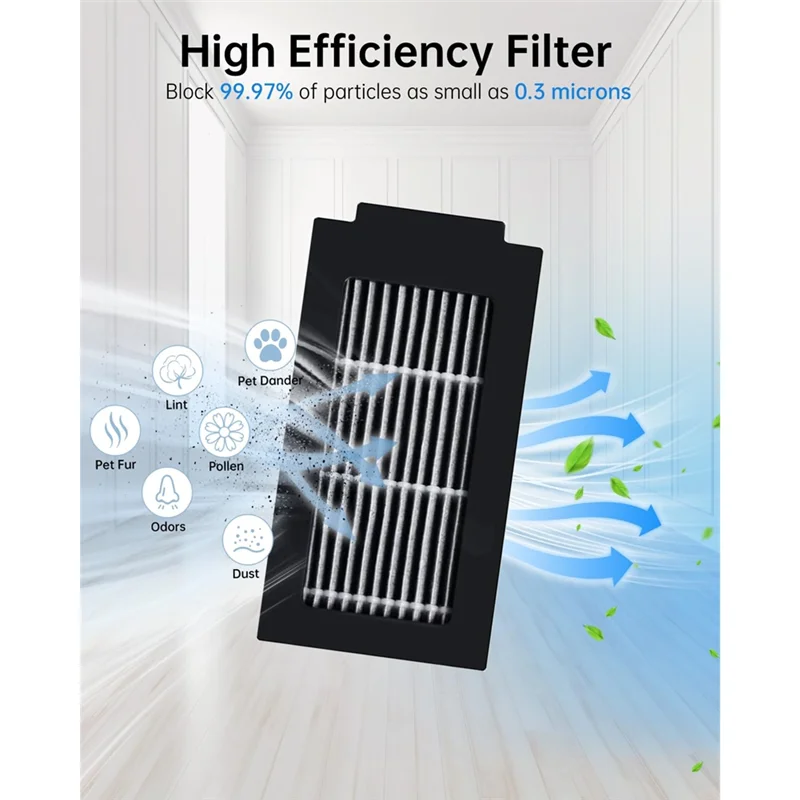 【قطرة السعر】لـ Ecovacs Deebot T50 Omni/T50 Pro Omni/T50 Max Pro Omni Robot Vacuum Cleaner Accessories-الفرش الرئيسية، وسادات الممسحة