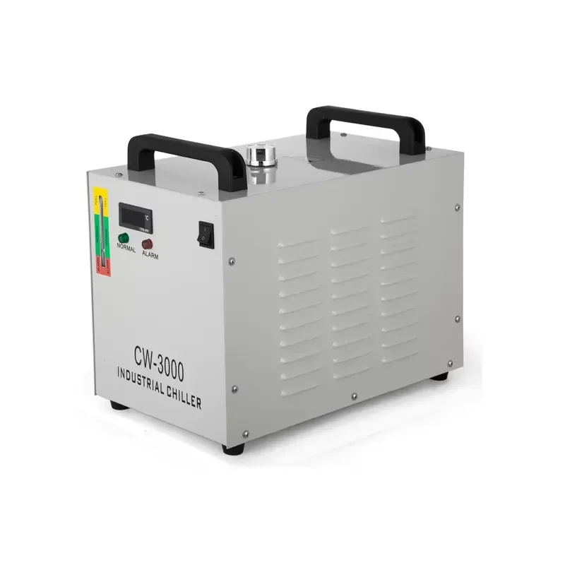 LASERPWR Cw3000 50W Industrial Water Chiller for CO2 Engraving Cutting Machine Cooling Tube Small air Cooled