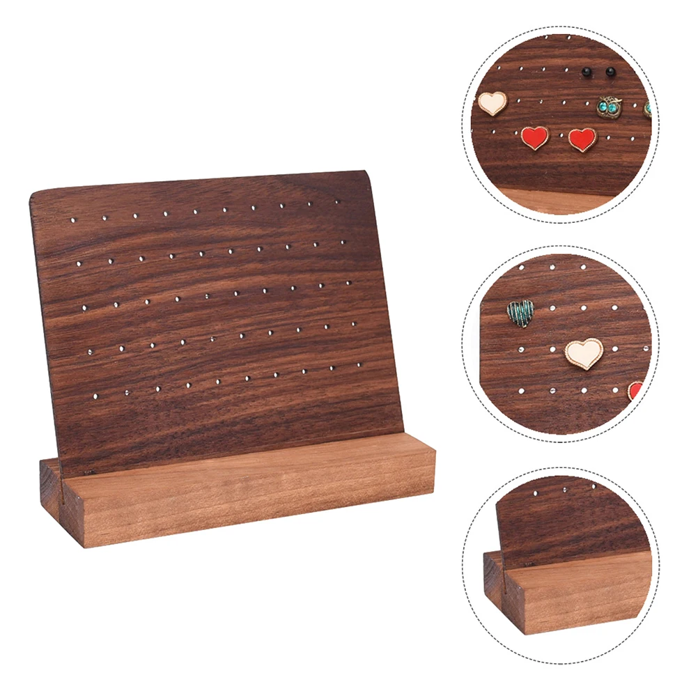

1 pc 56 Slots Earrings Display Rack Stylish Lightweight Jewelry Organizer Storage Holder Bedroom Bathroom Wedding Gift