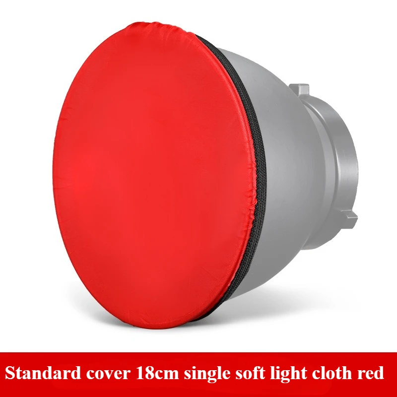 18cm-55cm Bowens Mount Standard Reflector Diffuser Lamp Shade Dish for Soft Light Photographic Studio Kits Filter Cloth Cover