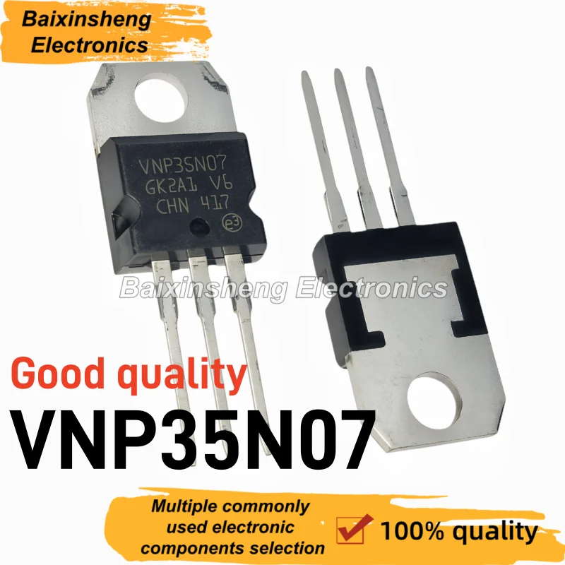 10PCS VNP35N07 TO-220 70V 35A Autoprotected Power MOSFET OMNIFET Low Side Driver Transistor