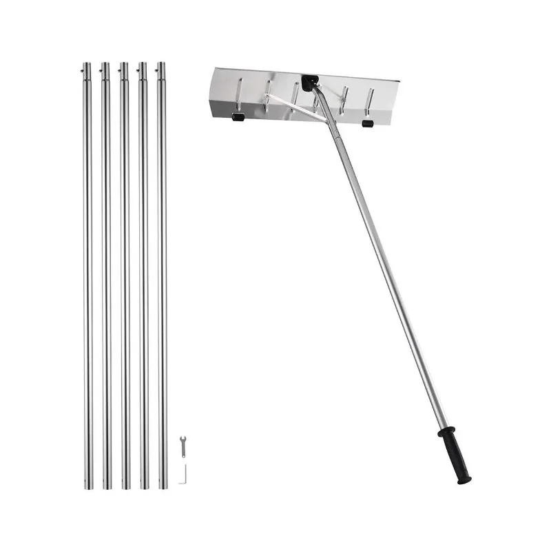 Roof snow rake snow scraper is easy to use and fine workmanship