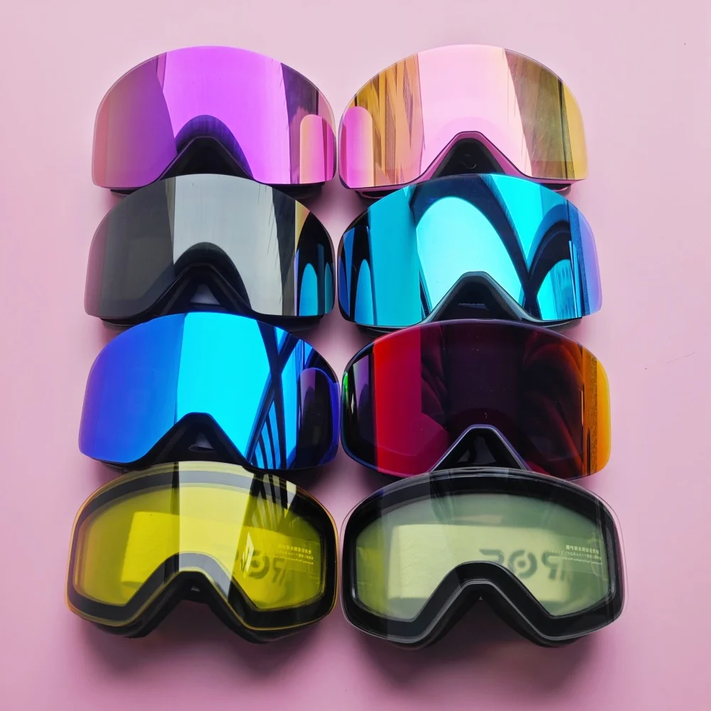 KAROS Winter Sports Eyewear with Magnetic Anti-fog Feature, Double Layer Polarized UV400 Lens - Universal for Men and Women With