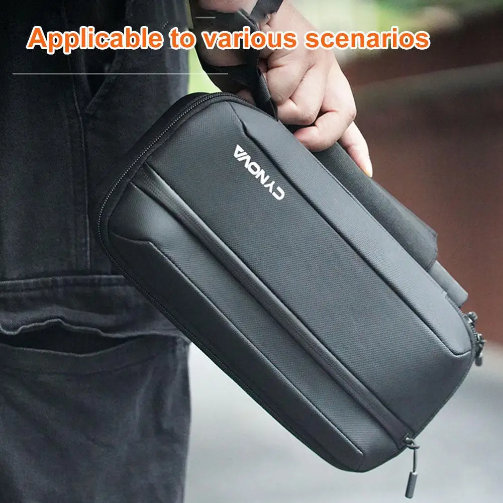 

For Insta360 X5 Compatible Storage Case PU Full Protection Carry Shoulder Daily Case Bag Travel Handbag Portable Protective P8Y6