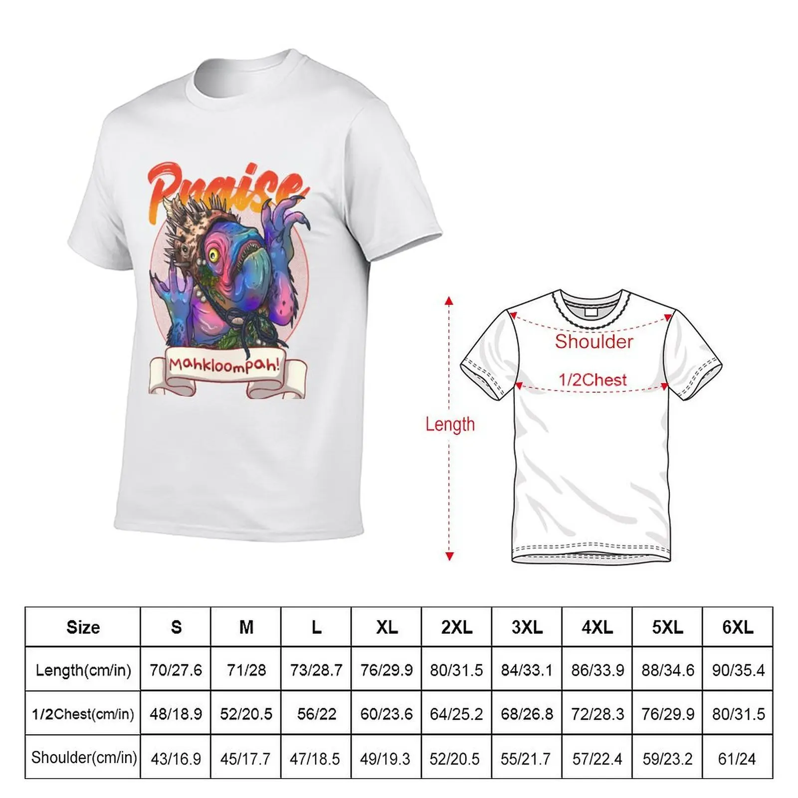 Praise Mahkloompah! T-Shirt Plus Size Gym Sports T-Shirt