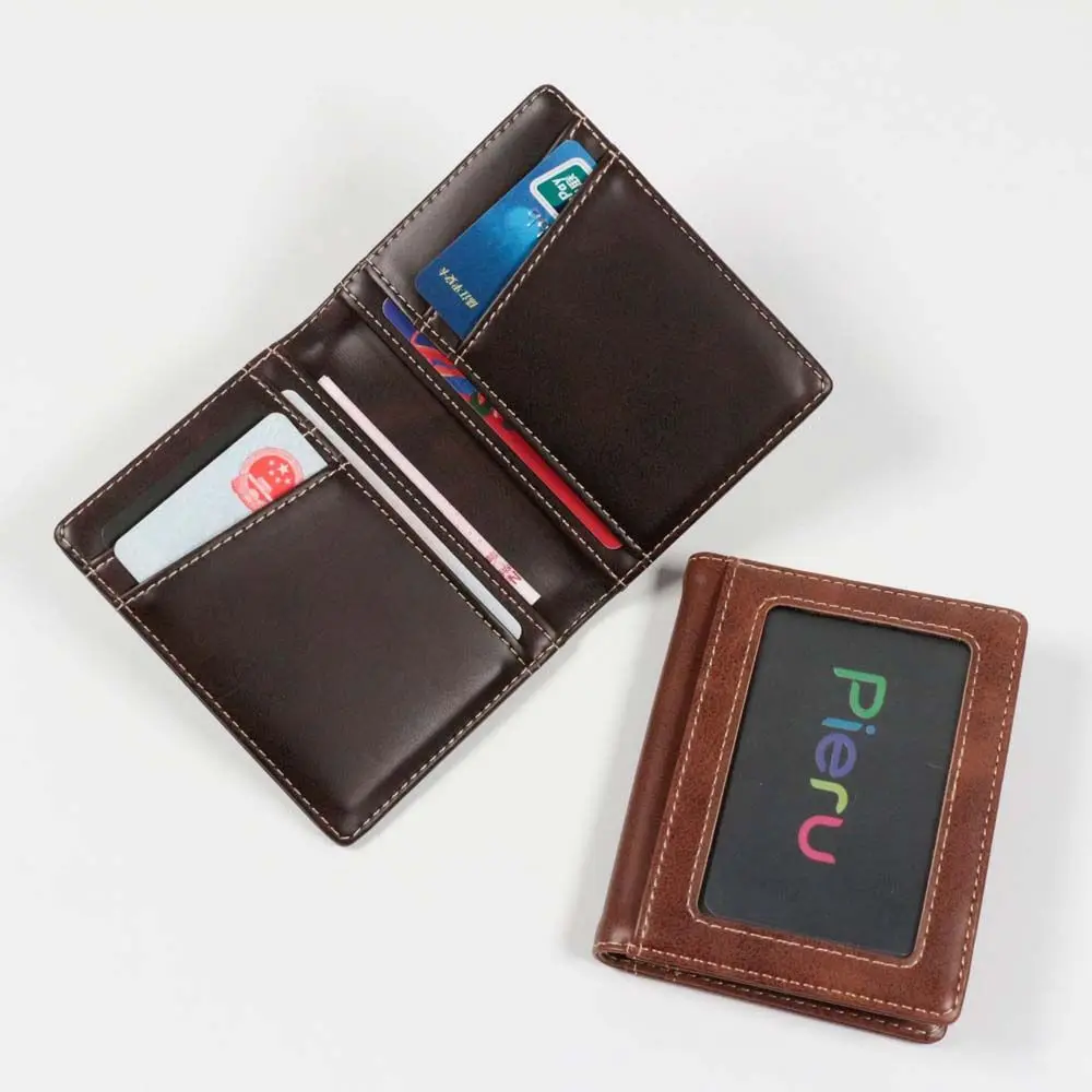 

Credit Card Bag With Photo Holders Driver's License Bag Mini Money Bag Business Card Holder Coin Purse Men Wallet Card Case