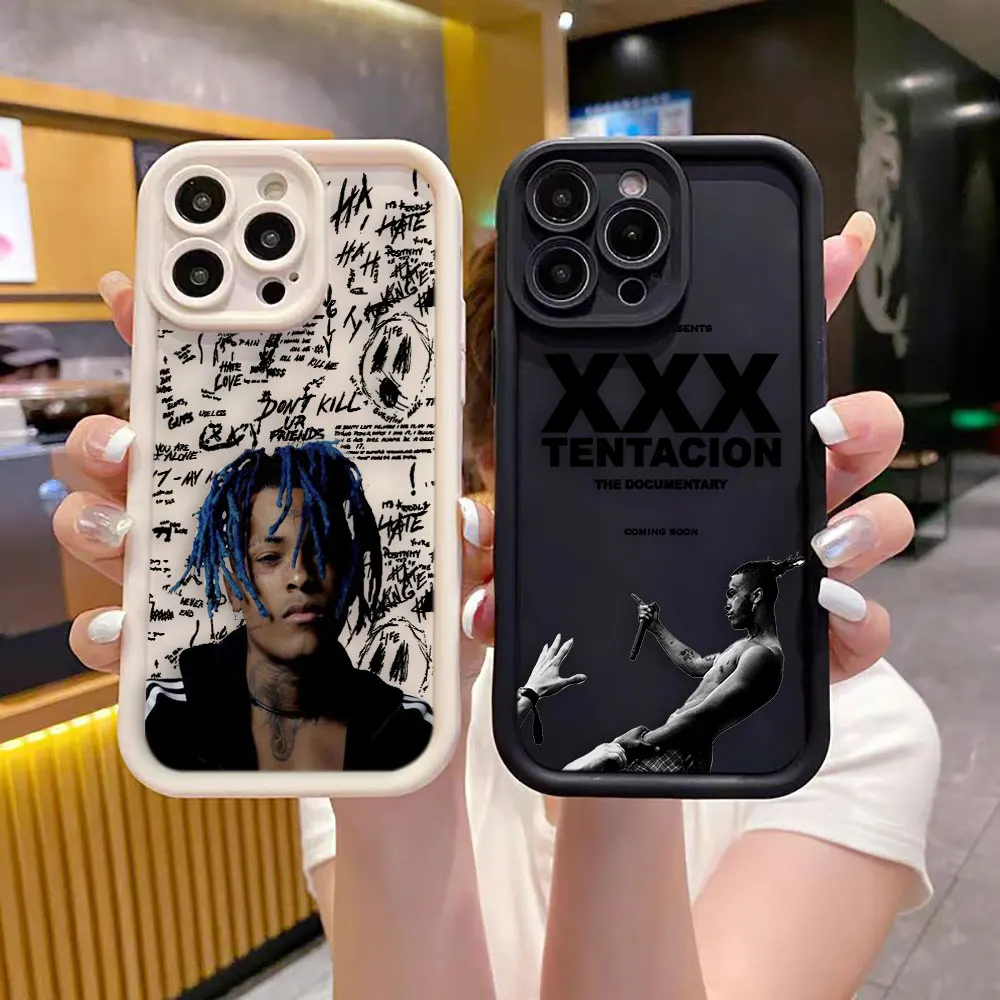 

Rapper X-XXXTentacions Phone Case For Xiaomi POCO F8 F7 ULTRA F5 F4 F3 C40 M6 M7 X3 X4 GT X5 X6 X7 PRO TPU Case DIY Shell Cover