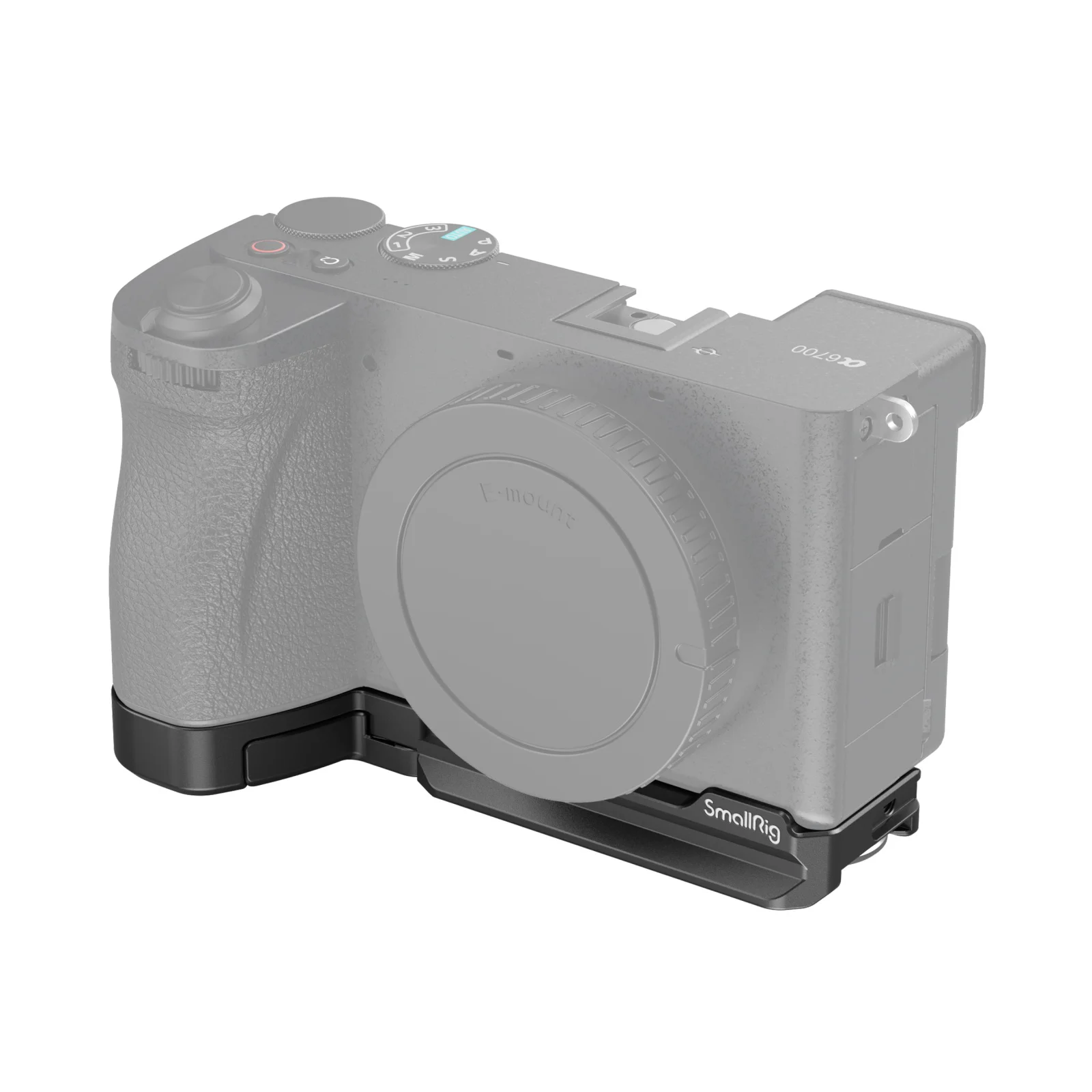 ชุดกรงกล้องขนาดเล็กสำหรับ Sony A6700ฐานครึ่งกรง & เย็นรองเท้าแผ่นยึดตั้งกล้องชุดขยายสตูดิโอสำหรับ Sony Alpha A6700