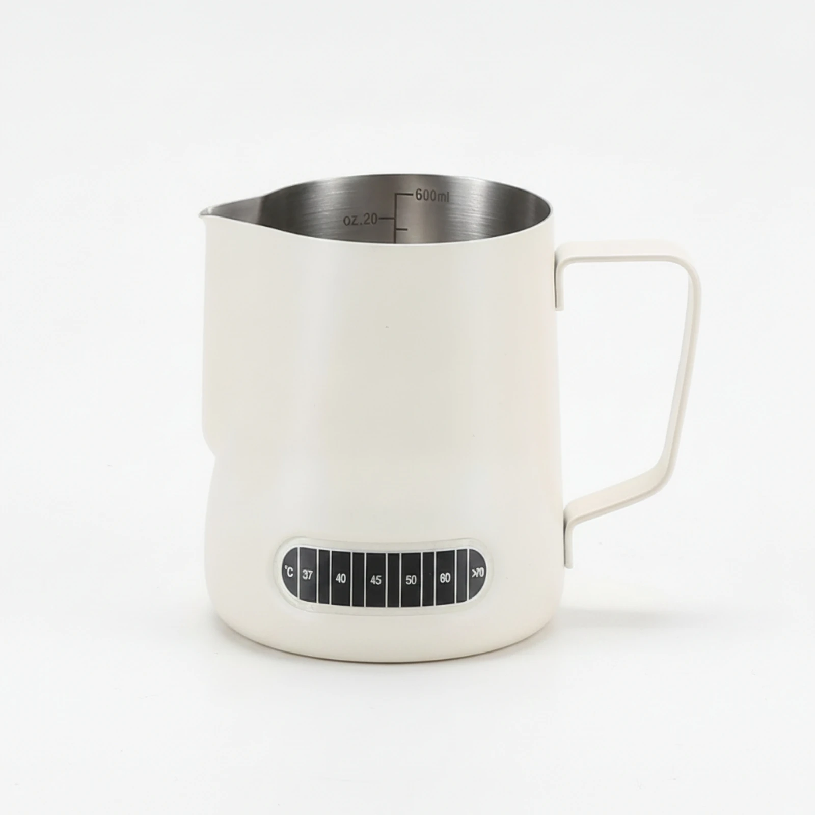 Milk Frothing Cup with Scale C - Milk Steaming Pitcher recension och pris