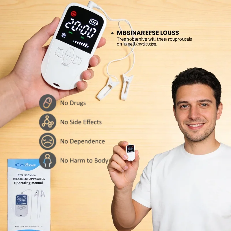 

Клинический терапевтический прибор, оригинальный медицинский клипс tVNS для стимуляции вагусного нерва при тревоге и бессоннице