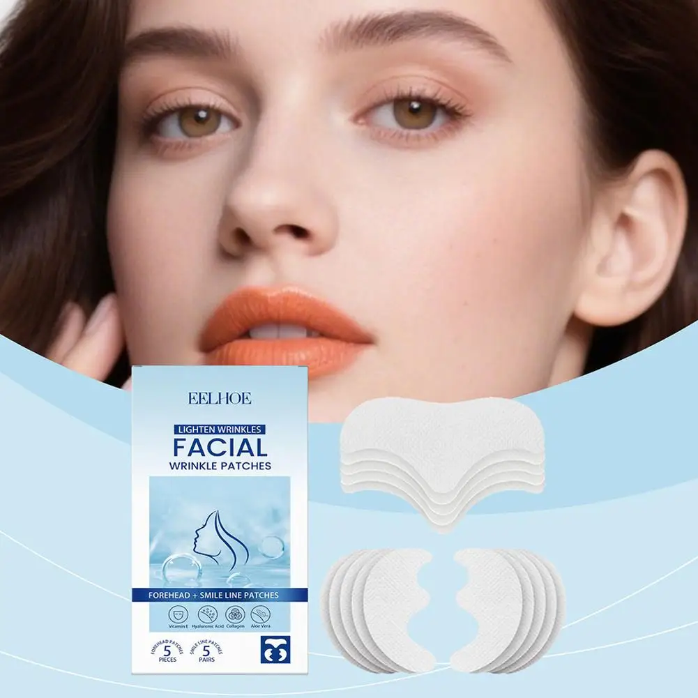 Forehead Sticker Reusable Anti Wrinkle Forehead Patch Patch Comfortable Care To Carry Easy Silicone Facial Silicone Soft L0J0