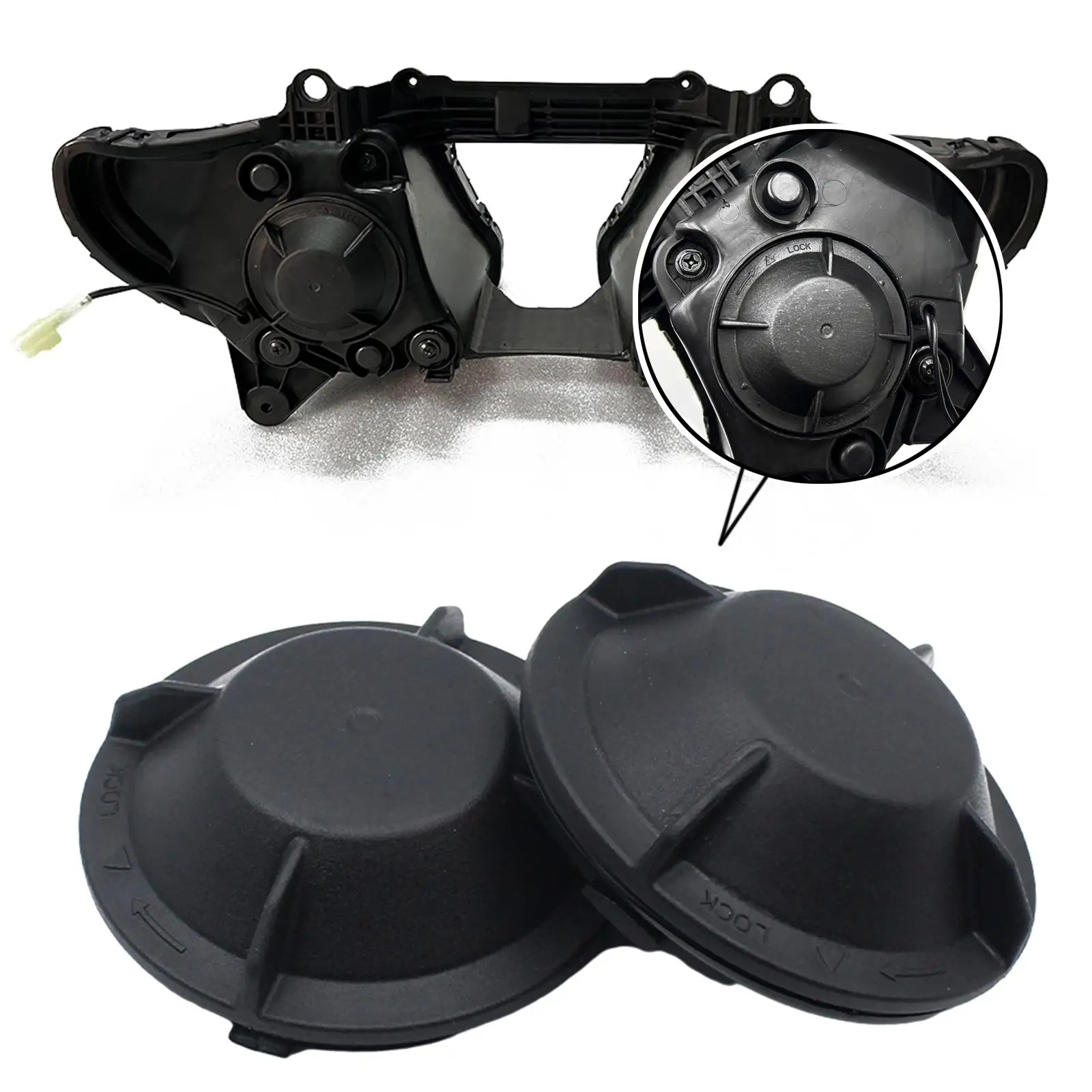 

Motorcycle Accessories Headlight Tail Cover Rear Boots for ZX-6R 636