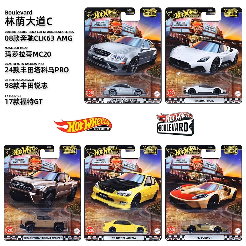 マテル オリジナル ホットウィール ブルバード プレミアム モデルカー ガーデンアベニュー シリーズ おもちゃ 子供向け 1/64 ダイキャスト メルセデス・ベンツ ランボルギーニ