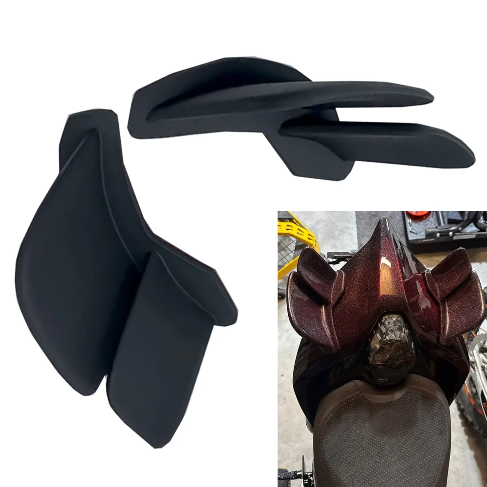 V4 Winglets Rear Fairing Side Panel Tail Cover Fixed Wing For Ducati Panigale V2 Streetfighter V4S 2018-2023 2024 V4R Parts Moto
