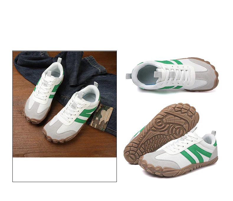 2026 Neue Barfußschuhe mit breiter Zehenbox für Herren und Damen – Zero Drop Minimalistische Sneaker im Retro-Stil für Outdoor, rutschfeste Wanderschuhe, Freizeitsneaker – Detail 37