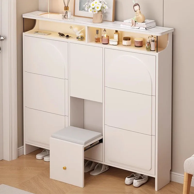 صندوق مصمم خزانة الأحذية غرفة المعيشة كلية النوم أساسيات عمودي الحديثة رف الأحذية النعال موبليس صانعي الأحذية الأثاث
