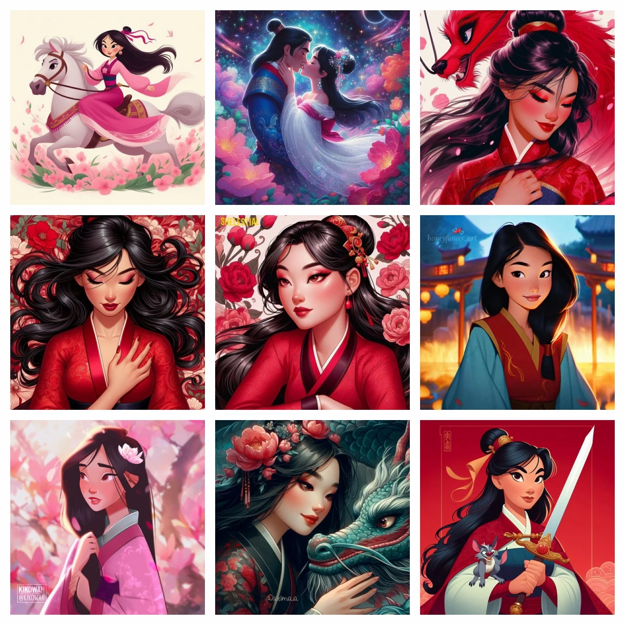 

5D DIY Disney Мулан Алмазный набор для рисования Мозаика 2024 Новая вышивка ювелирных изделий Вышивка крестиком Домашний декор Детские подарочные поделки