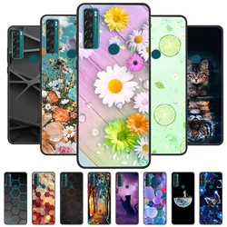 For TCL 20 SE Case Silicone Cool Wolf Lion Soft Phone Cover for TCL 20 SE Case 20SE 6.82'' Funda Cute TPU Coque Protective 2021