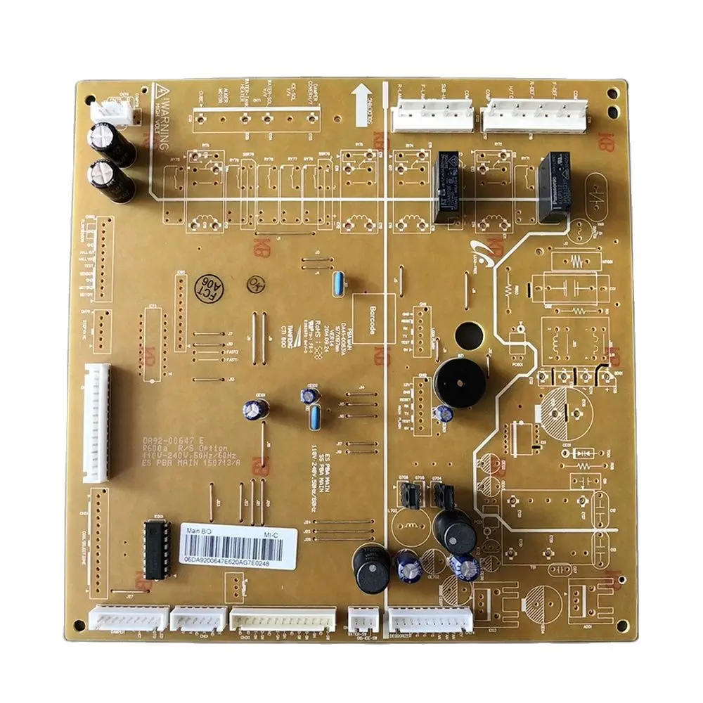 اللوحة الأم الأصلية DA92-00647E DA41-00831A PCB لوحة التحكم لثلاجة سامسونج