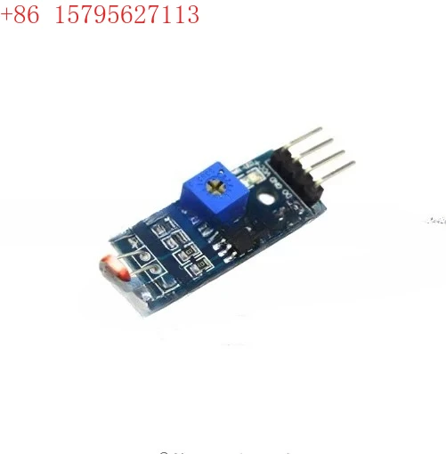 Module de capteur photosensible à 4 broches, module de résistance photosensible de détection de lumière compatible