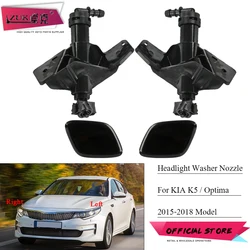 ZUK Front Headlight Washer Nozzle Headlamp Water Spray Jet Cover For KIA Optima K5 2015 2016 2017 2018 98671-D4000 98672-D4000