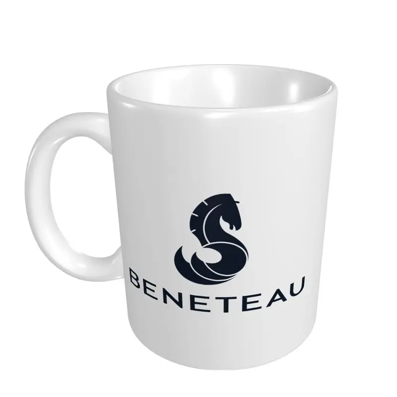 Custom Beneteau Sailboat Sailing Yacht Print Coffee Mug Funny Ceramic Cups Office Tea Cocoa Cup Home Kitchen Decor Unique Gifts