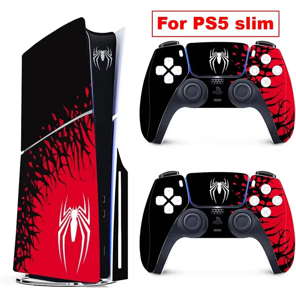

Сменный чехол AED7-паук для PS5, защитный чехол, жесткая лицевая панель, подходит для Playstation 5, чехол для дисковой версии, чехол