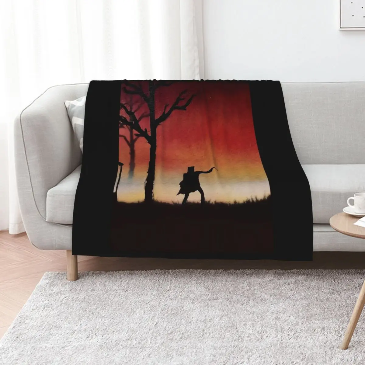 

Ned Kelly Throw Blanket Furry Flannel Fabric Decorative Sofa bed plaid Blankets