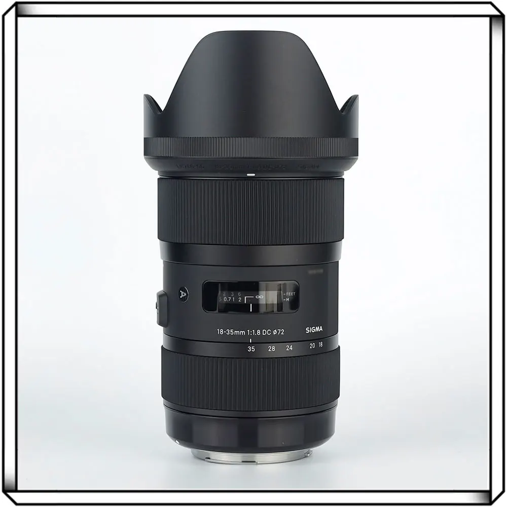 Sigma 18-35mm F1.8 DC HSM Art Lens APS-C Format Wide Angle Zoom 18-35mm F1.8 Lens for Canon Mount or Nikon Mount