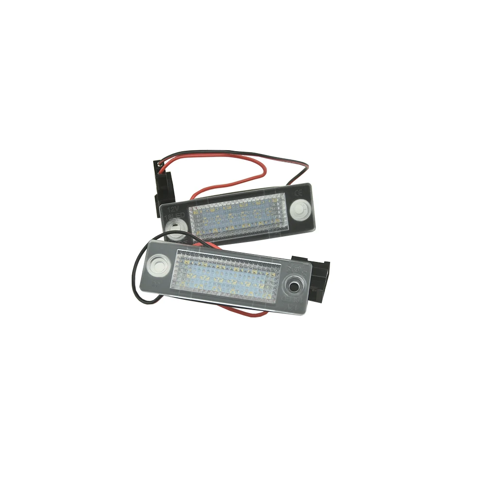 

Full White Led License Plate Lights For VW Sharan I (7M8,7M9,7M6)09.1995-03.2010 For Skoda Octavia 1Z 2004-2008