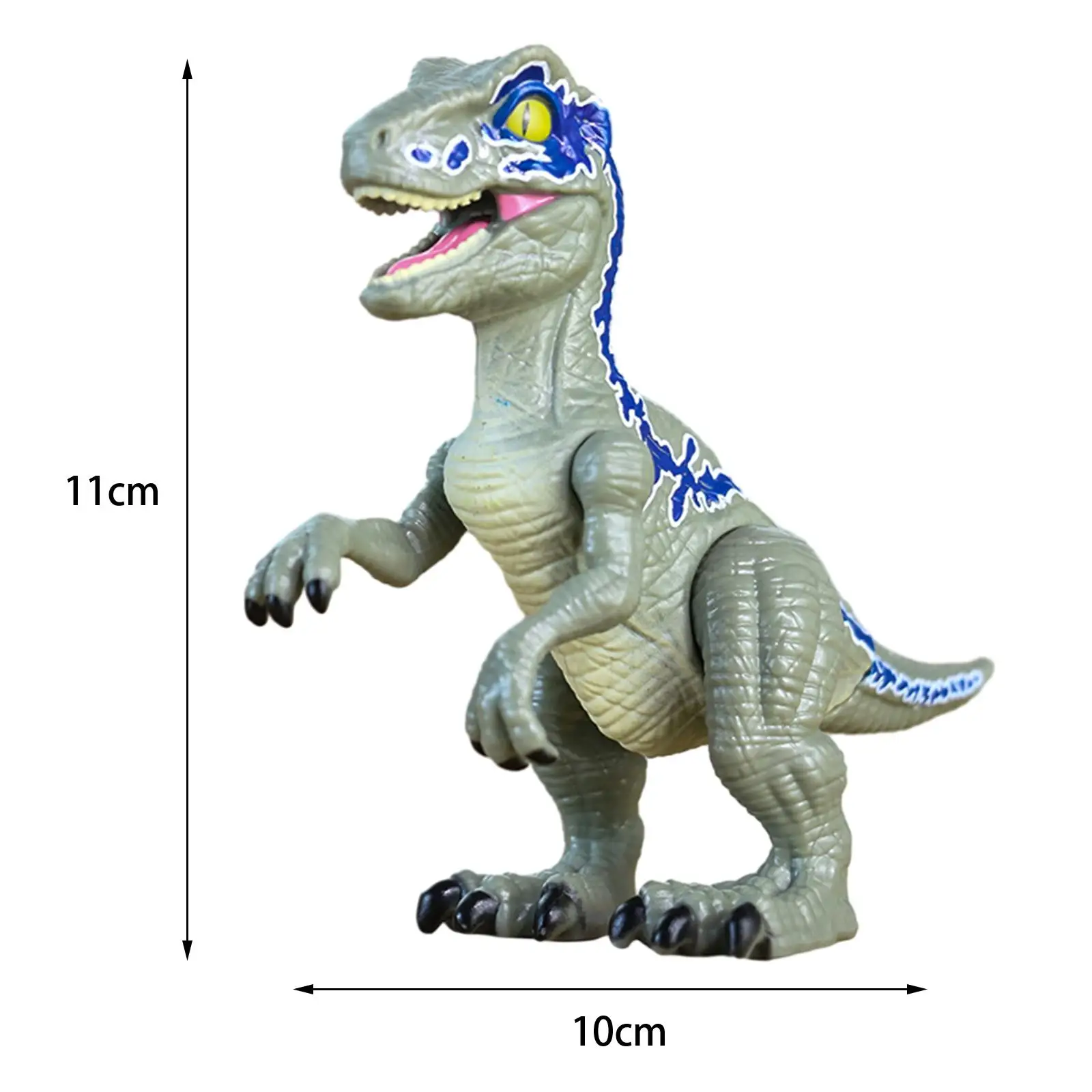 Figurine d'action de dinosaure, jouet mobile, cadeau Joendocfor, gâteau Topper, jeu de simulation