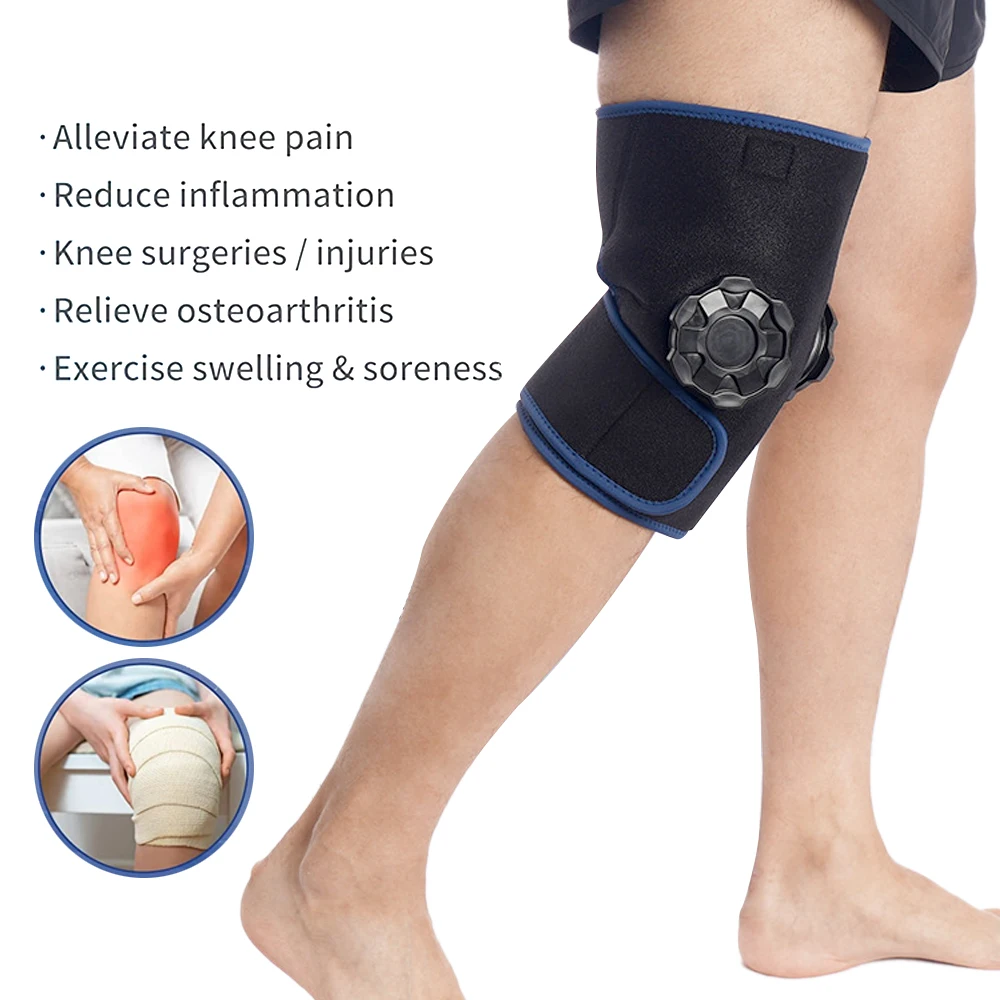 Knee Ice Pack Wrap,Reusable Compression Best for Meniscus Tear, Injury Recovery, Bursitis Pain Recovery,  Rheumatoid Arthritis