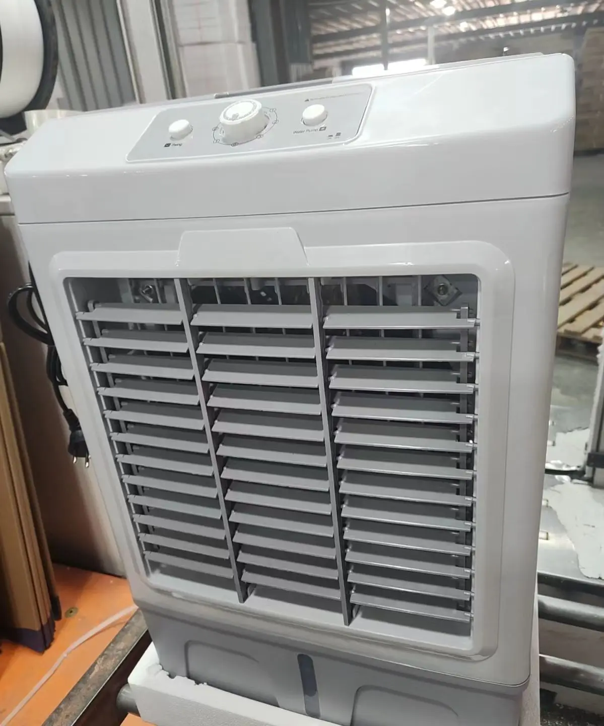 2026 Industrial Household Luxury Air Conditioning Fandormitory Commercial Portable Cooling Water Mechanical Evaporative Air Cool