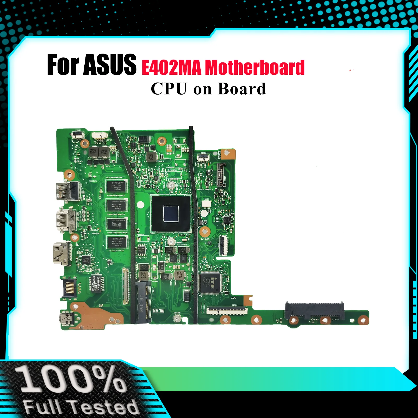 

E402MA Материнская плата для ноутбука ASUS EeeBook E402M E402MA Материнская плата для ноутбука с процессором 100% тестирование ОК быстрая доставка Высокое качество