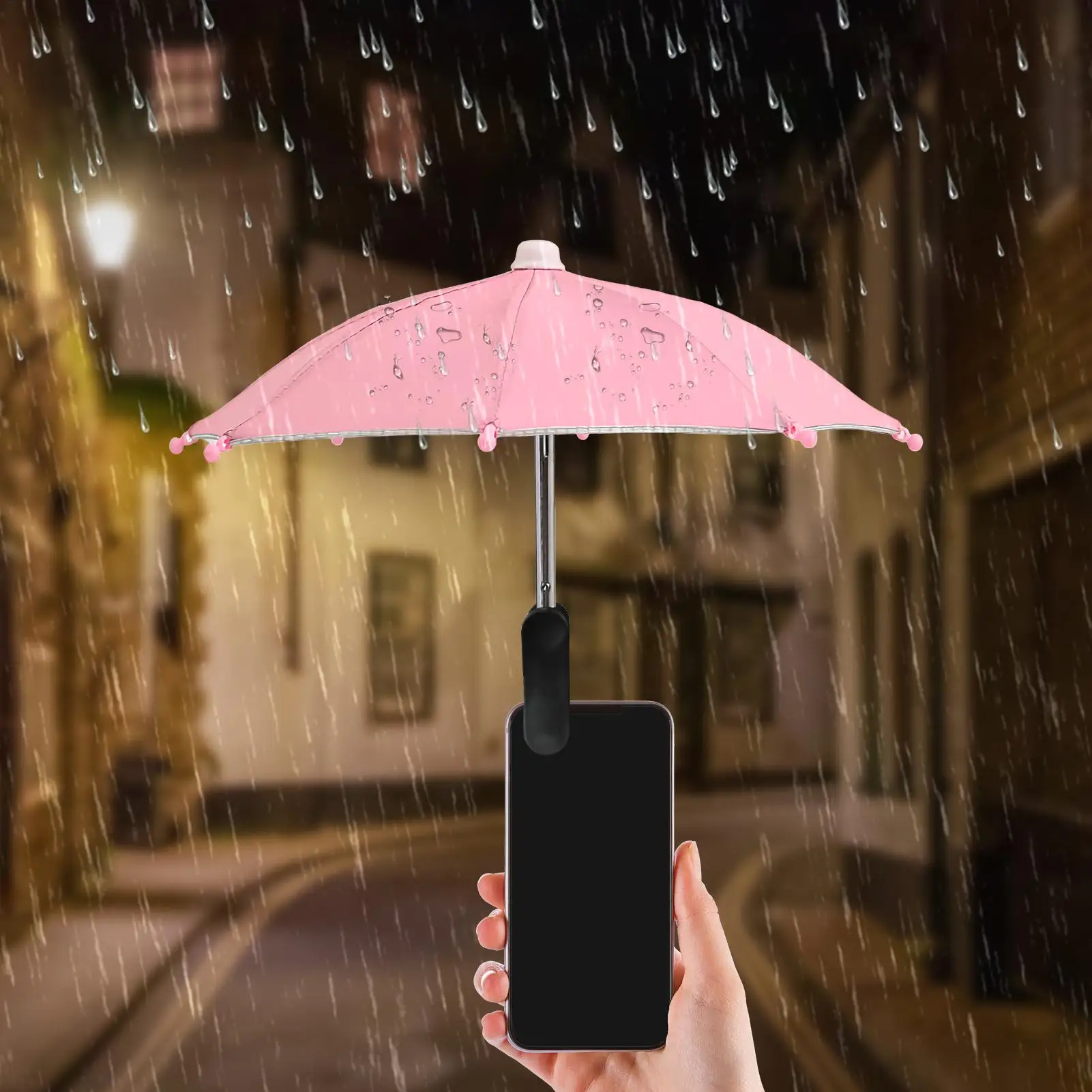 Adjustable Phone Umbrella With Clip Anti Reflective Phone Sunshade UV Protection Phone Sun Shade Cellphone Accessories