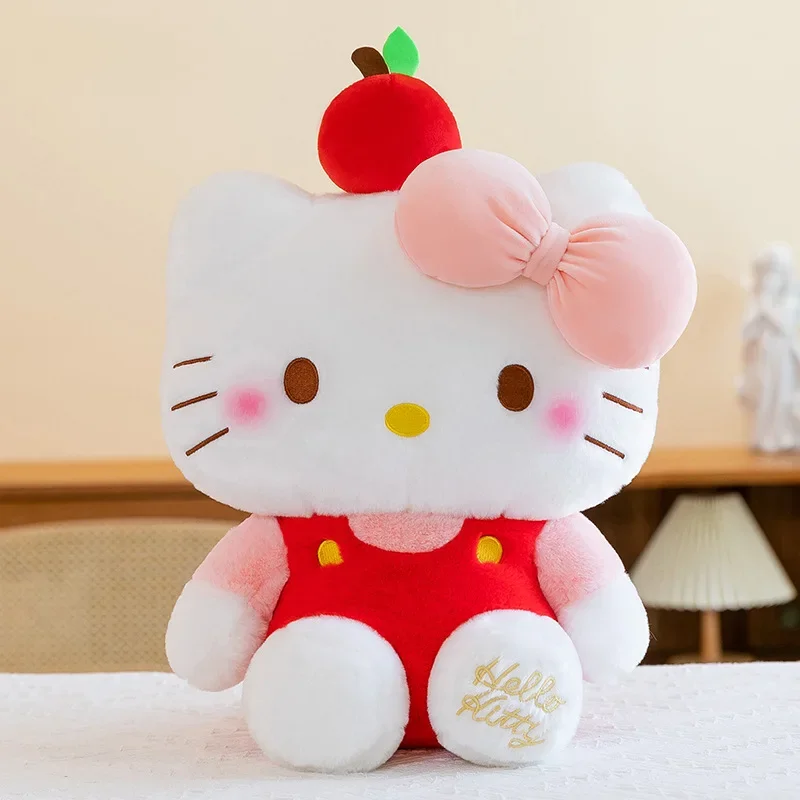 

Плюшевая игрушка Hello Kitty Sanrio, плюшевая кукла Kawaii Hello Kitty, мягкие игрушки Hello Kitty, подушка для дивана, домашний декор, подарок для ребенка