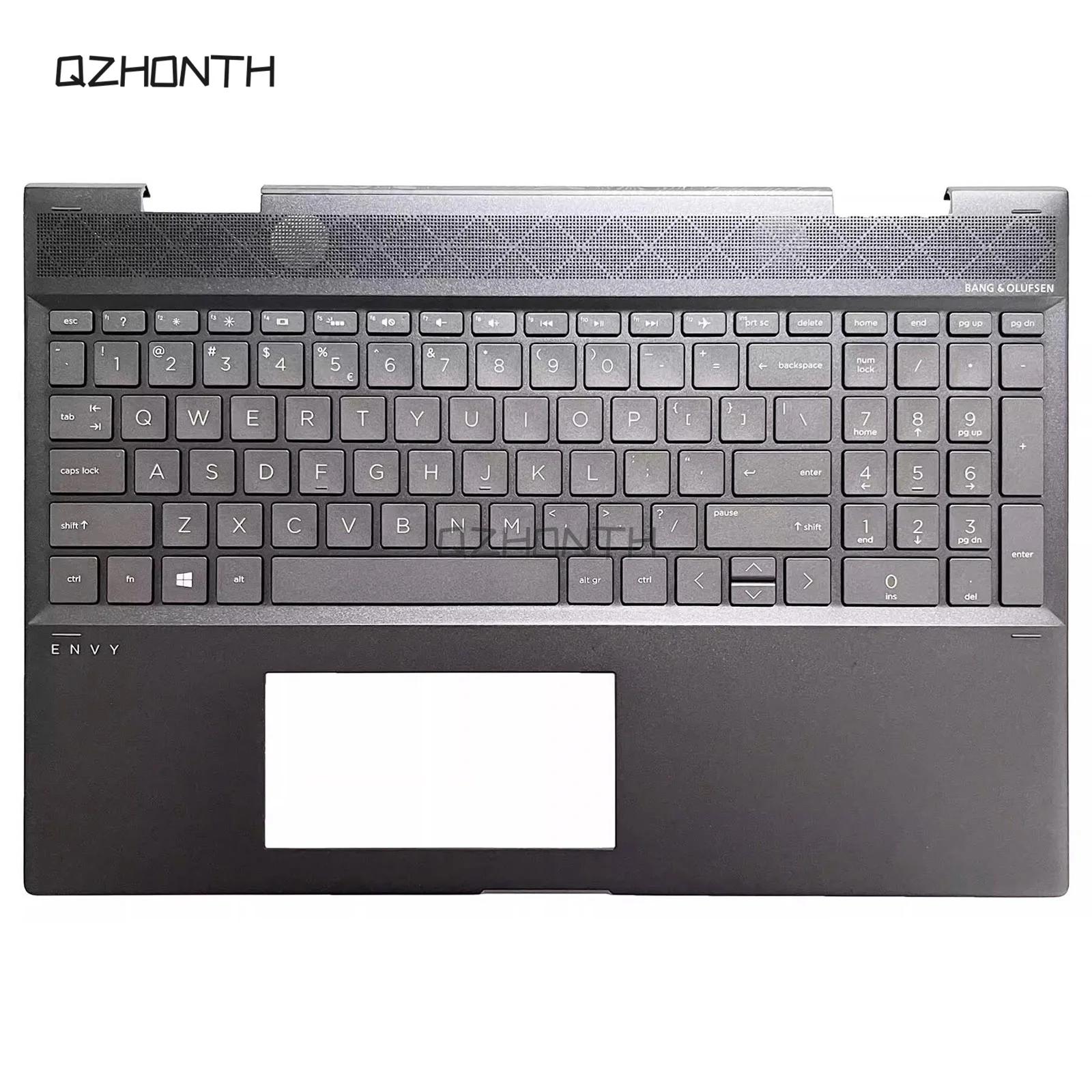 

Новинка для HP ENVY X360 15-CN 15M-CN 15-CP Подставка под палитру, Верхняя деталь с клавиатурой коричневого цвета (с отверстием для отпечатка пальца)