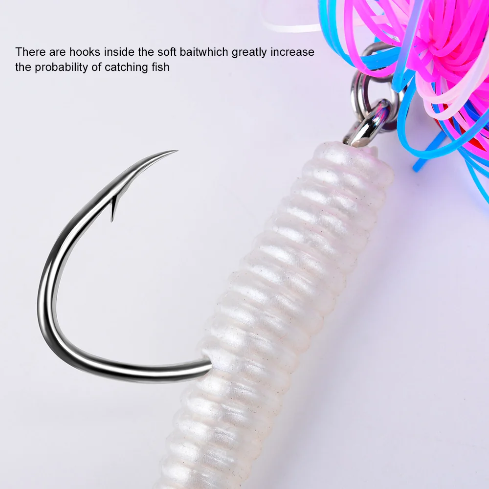 Wobbler Blackfish Bass Baits 40g-60g Jigging Head Bait Lure Collection Rock Swim Bladed Angelköder Salzwasserangeln – Detail 8